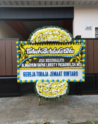 Papan Bunga Duka di Yapas